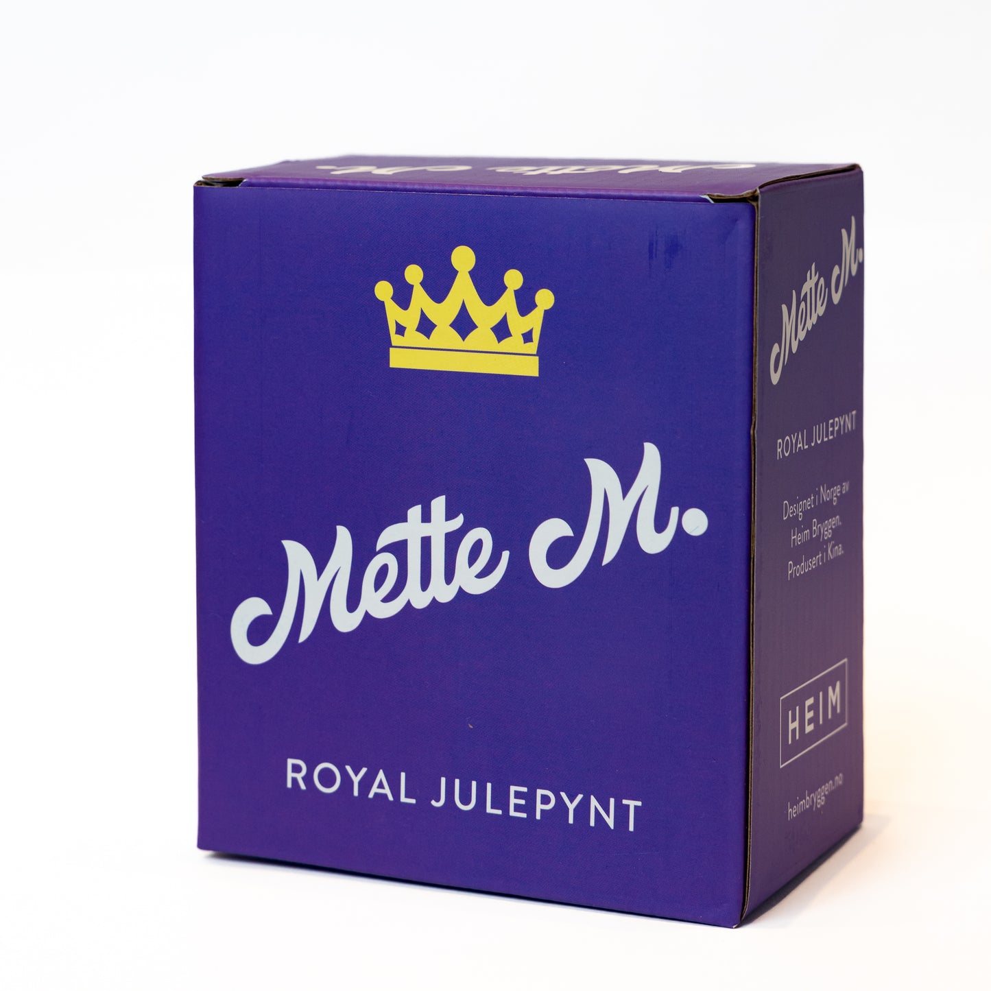 HAAKON og METTE-MARIT Julekuler - By HEIM Studio