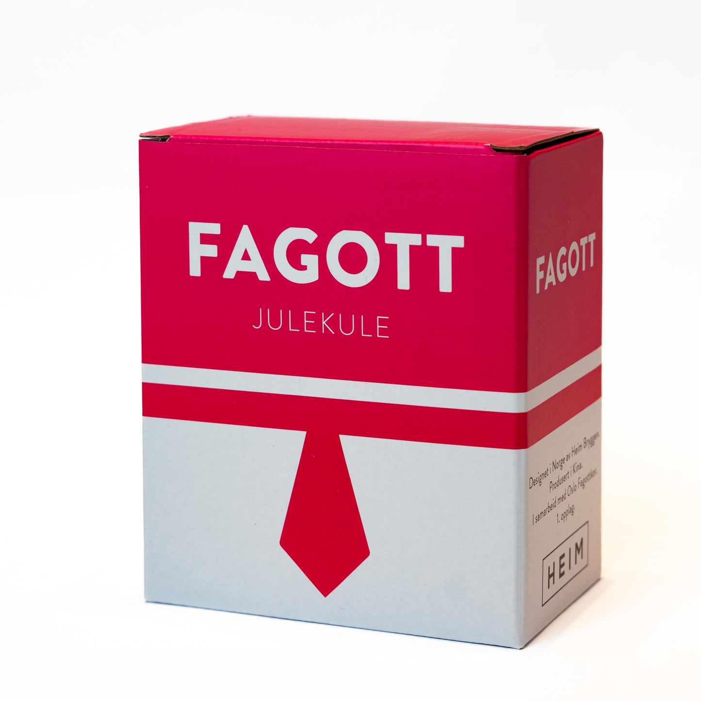 Fagott julekule - By HEIM Studio