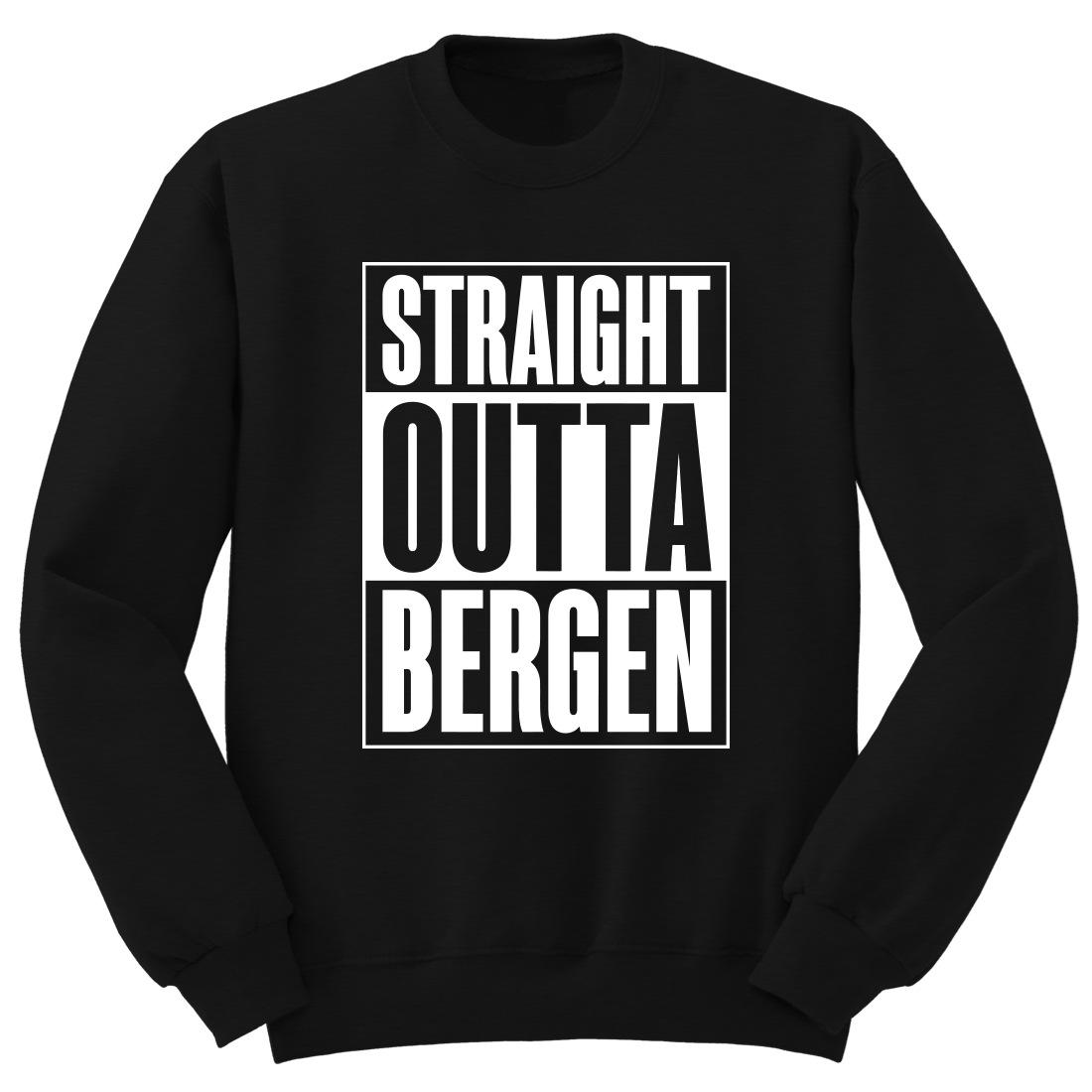 Straight Outta Bergen Genser - By Higren