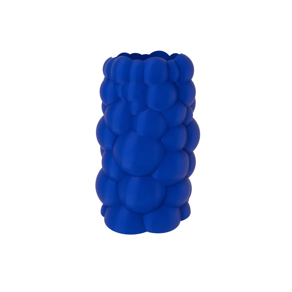 Bubble Vase Medium Dazzling Blue - By Dazzle and Dawn