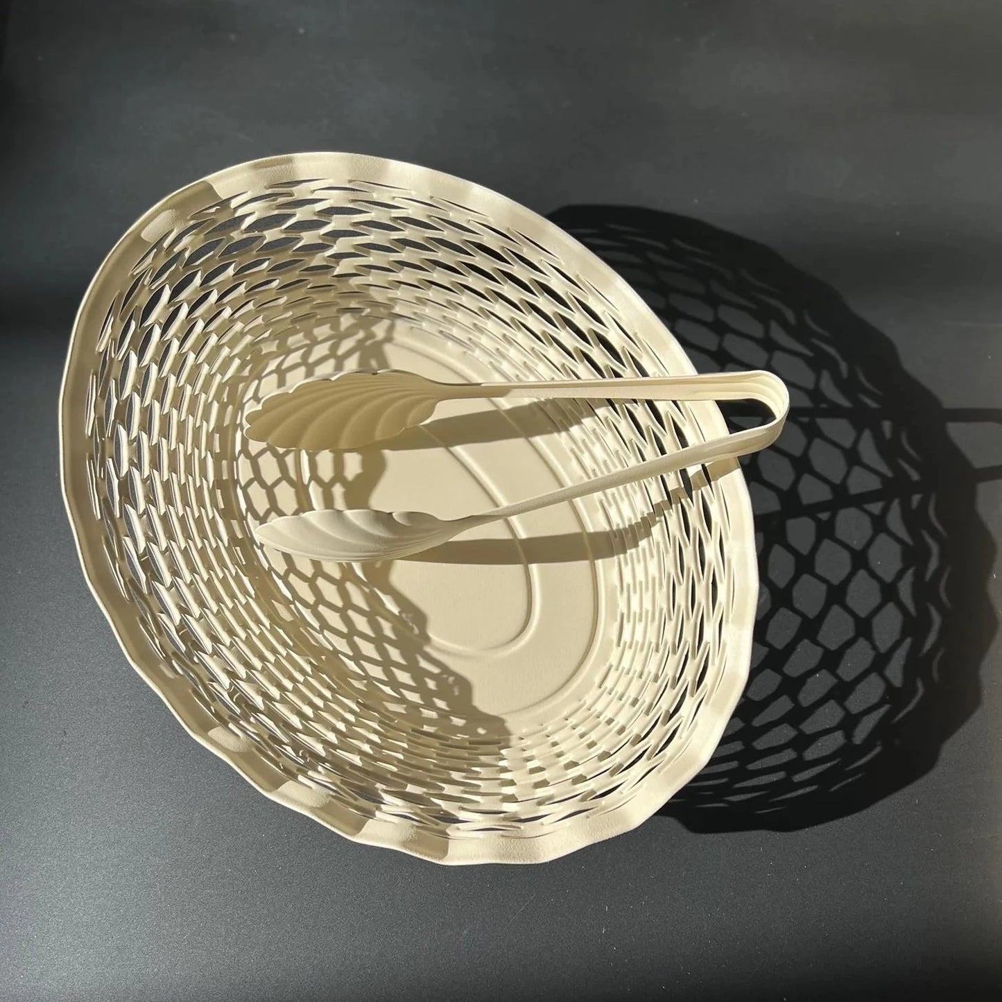 Brødkurv Creme Stor - By Roger Orfèvre