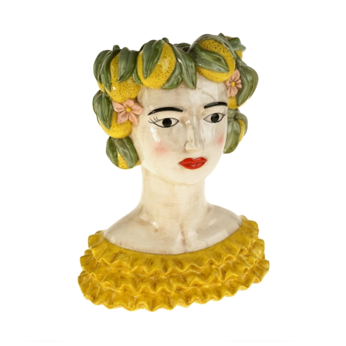 Vase Dame med Sitroner - By Werner Voss