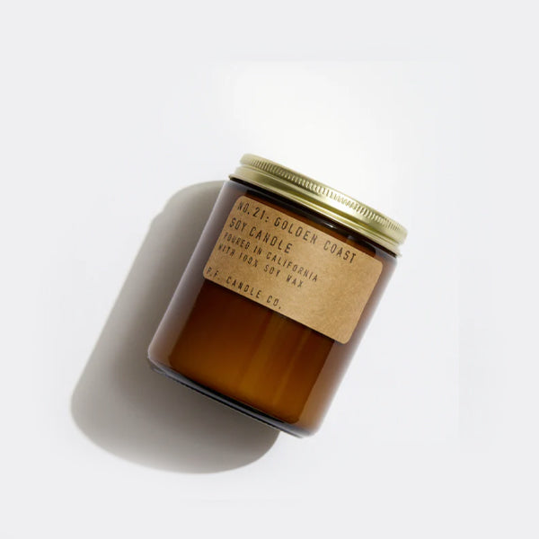 Golden Coast Soya Candle Mini 99 GR - By P.F. Candle Co.