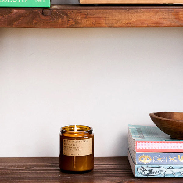 Golden Coast Soya Candle Mini 99 GR - By P.F. Candle Co.