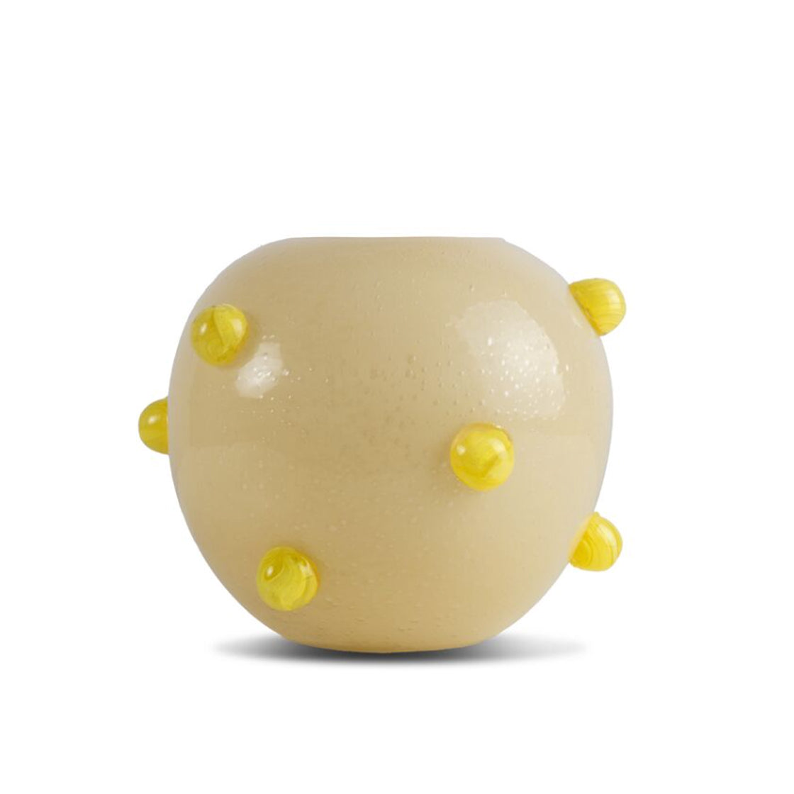 Vase Arlo Beige/Gul - By ByOn