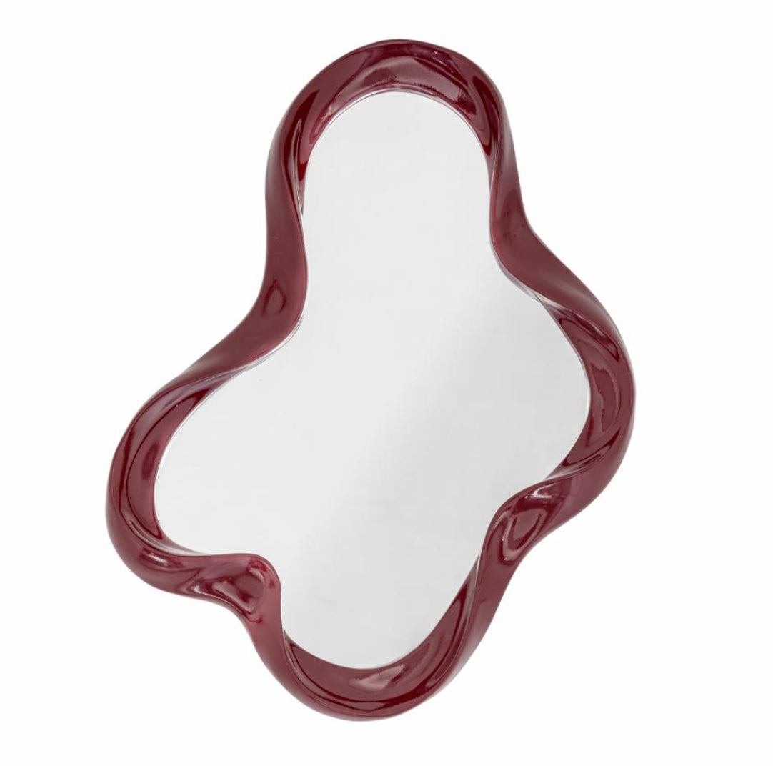 Veggspeil Violeta Polyresin - By Bloomingville