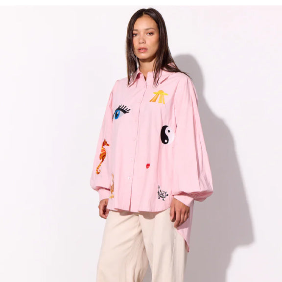 Sasha Skjorte Rosa - By Hunkön