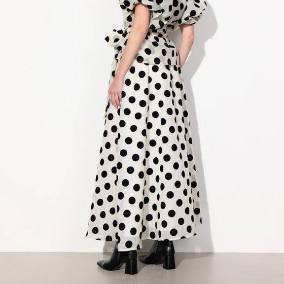 Bobby Langt Skjørt Prikker - By Hunkön