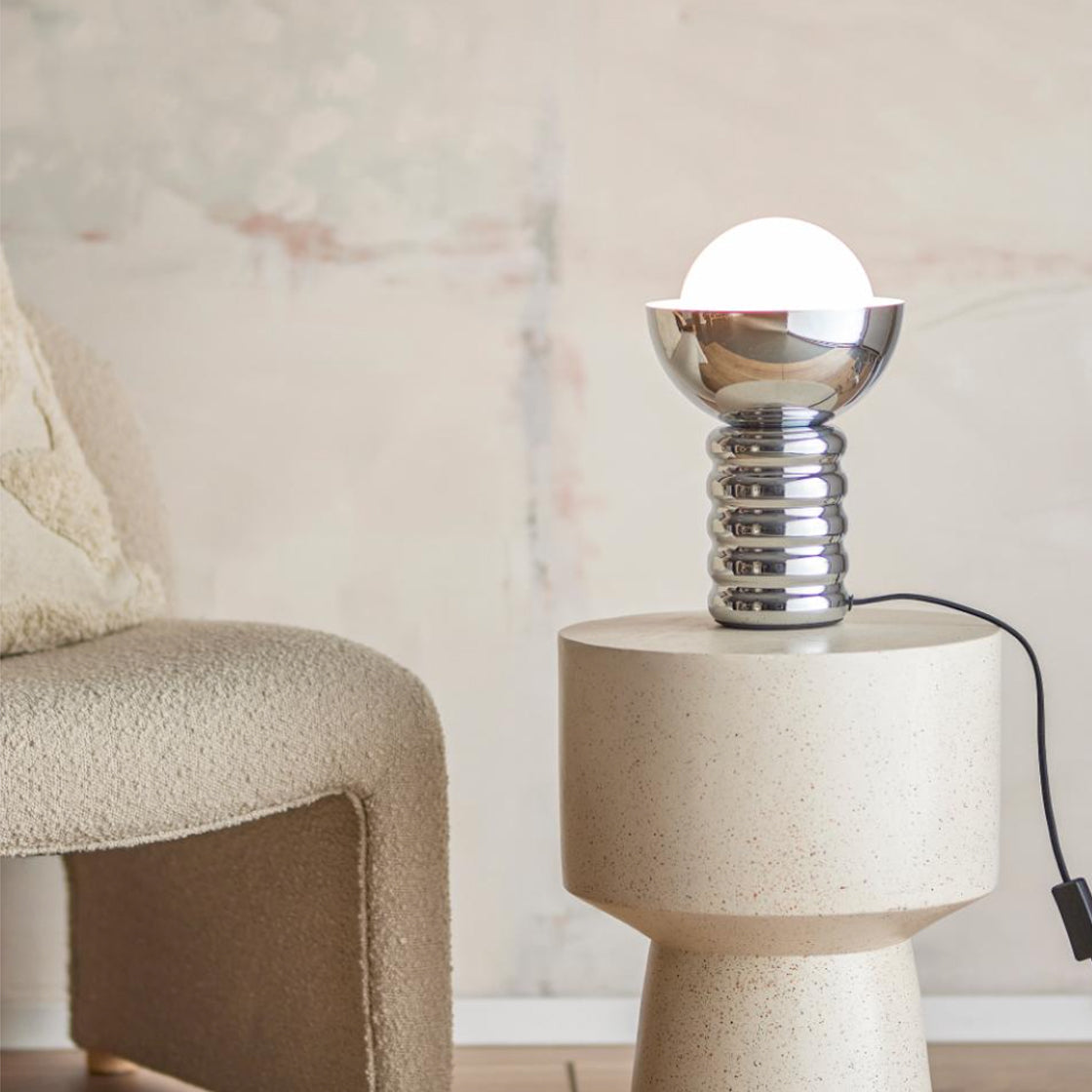 Spike Bordlampe Metall - By Bloomingville