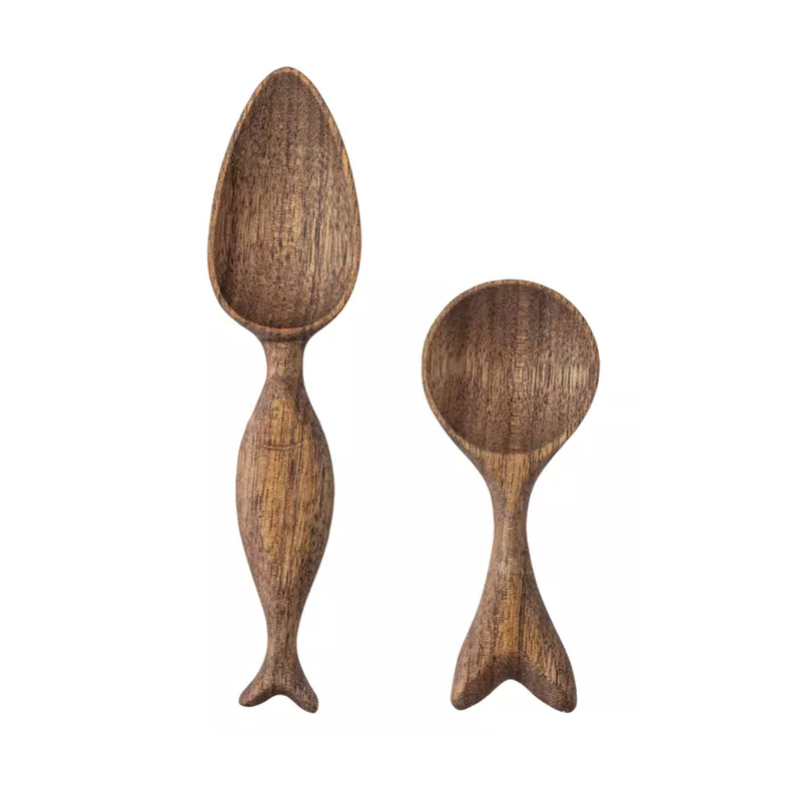 Dova Skjeer Akasie Natur Sett 2 stk.- By Bloomingville