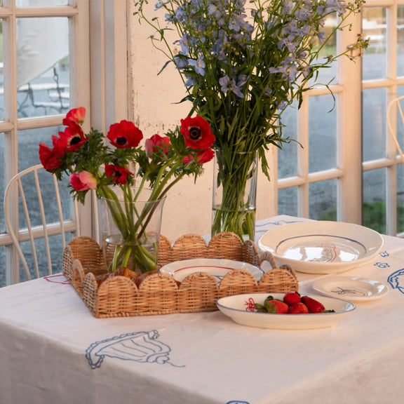 Serveringsbrett Scallop Rotting - By Pick A Poppy