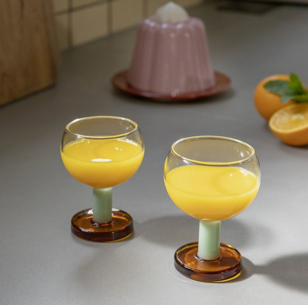 Glass Cantine Amber - By &Klevering