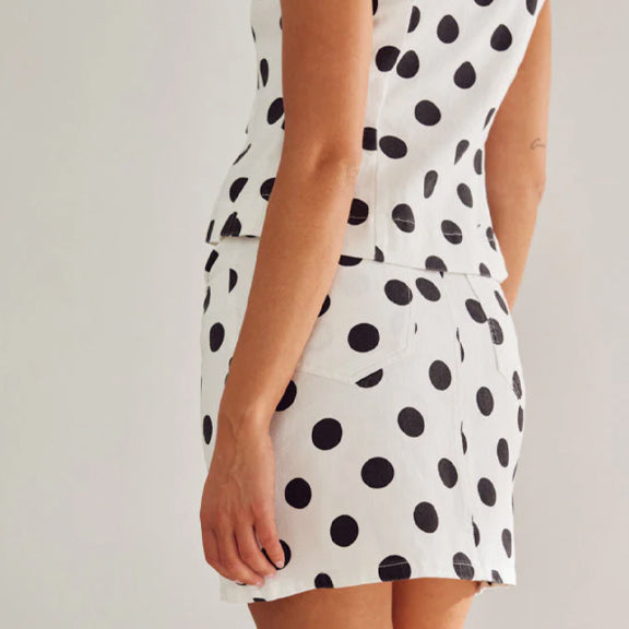 Kambria Skjørt Prikkete - By Noella