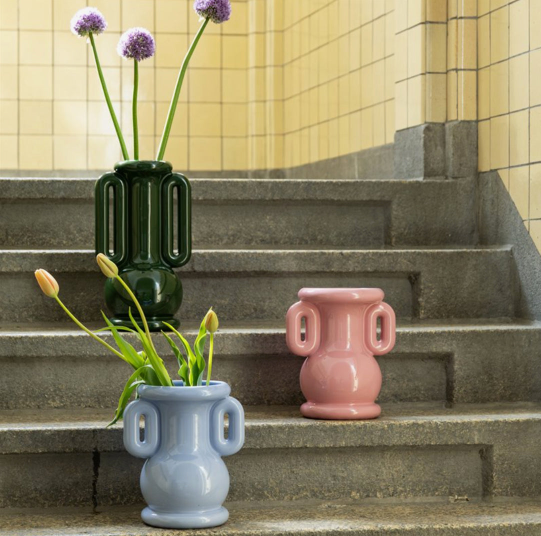 Vase Amfora Rosa - By &Klevering