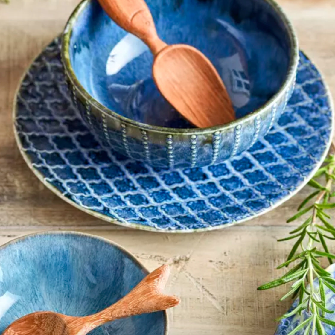 Dova Skjeer Akasie Natur Sett 2 stk.- By Bloomingville