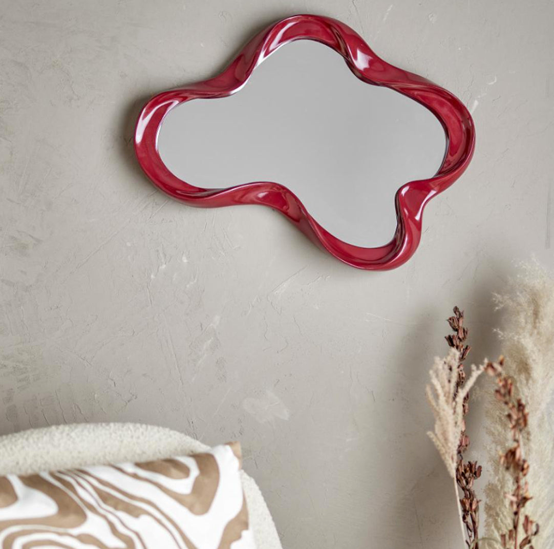 Veggspeil Violeta Polyresin - By Bloomingville