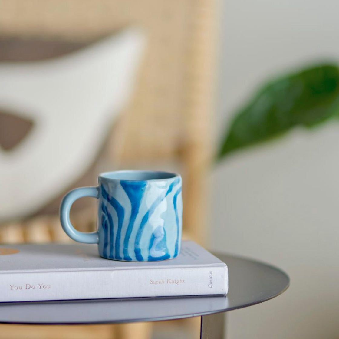 Krus Nina Blå - By Bloomingville