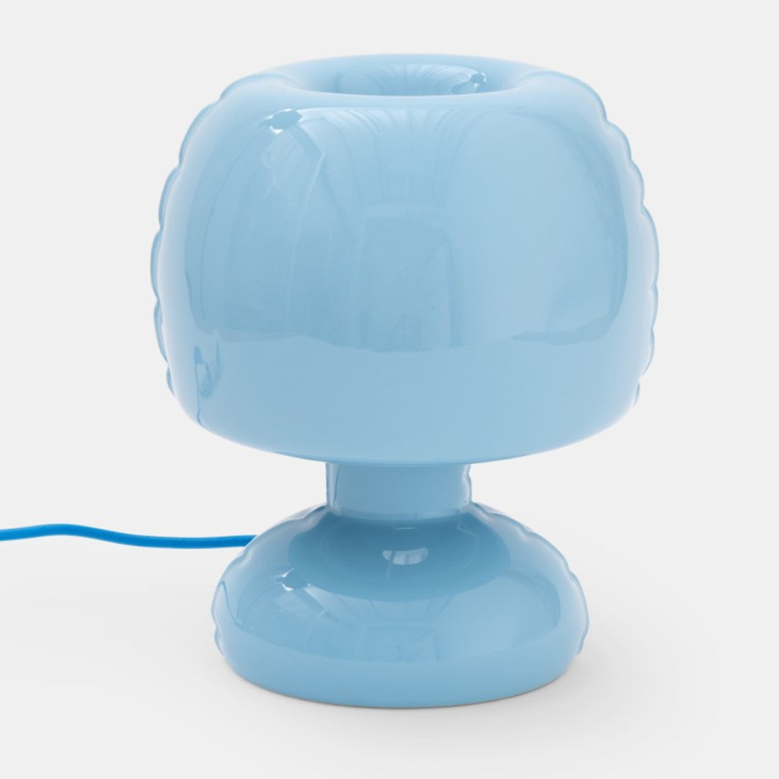 Freddy Bordlampe Sky Blue Glossy - By Home Studyo