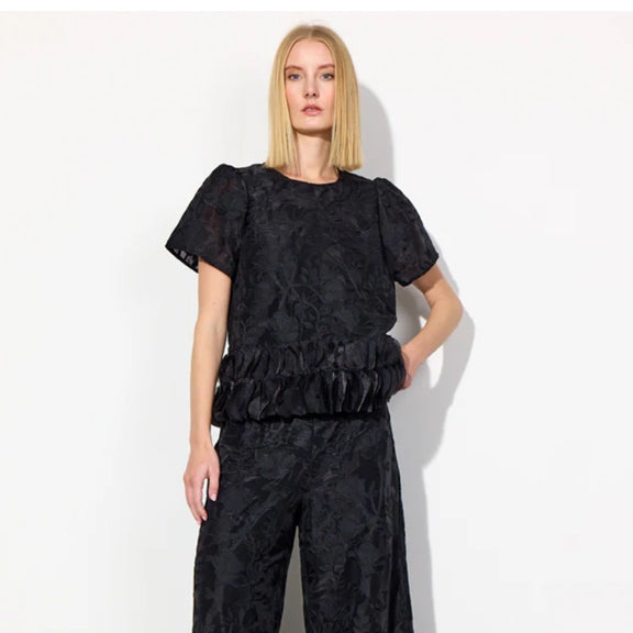 Aiko Bluse Sort - By Hunkön