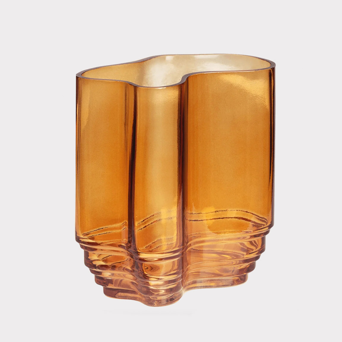 Lake Vase Amber - By Stences