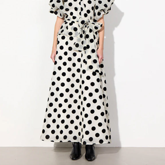 Bobby Langt Skjørt Prikker - By Hunkön