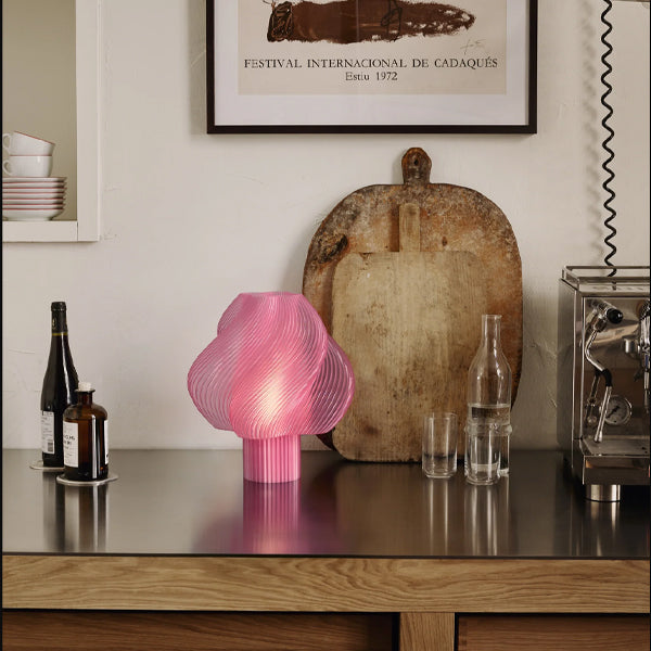 Serve Lampe Grande Rose Sorbet - By  Créme Atelier