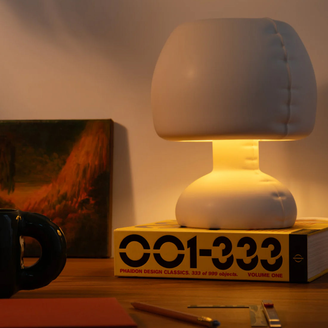 Bordlampe Freddy Yoke Yellow Matte - By Home Studyo