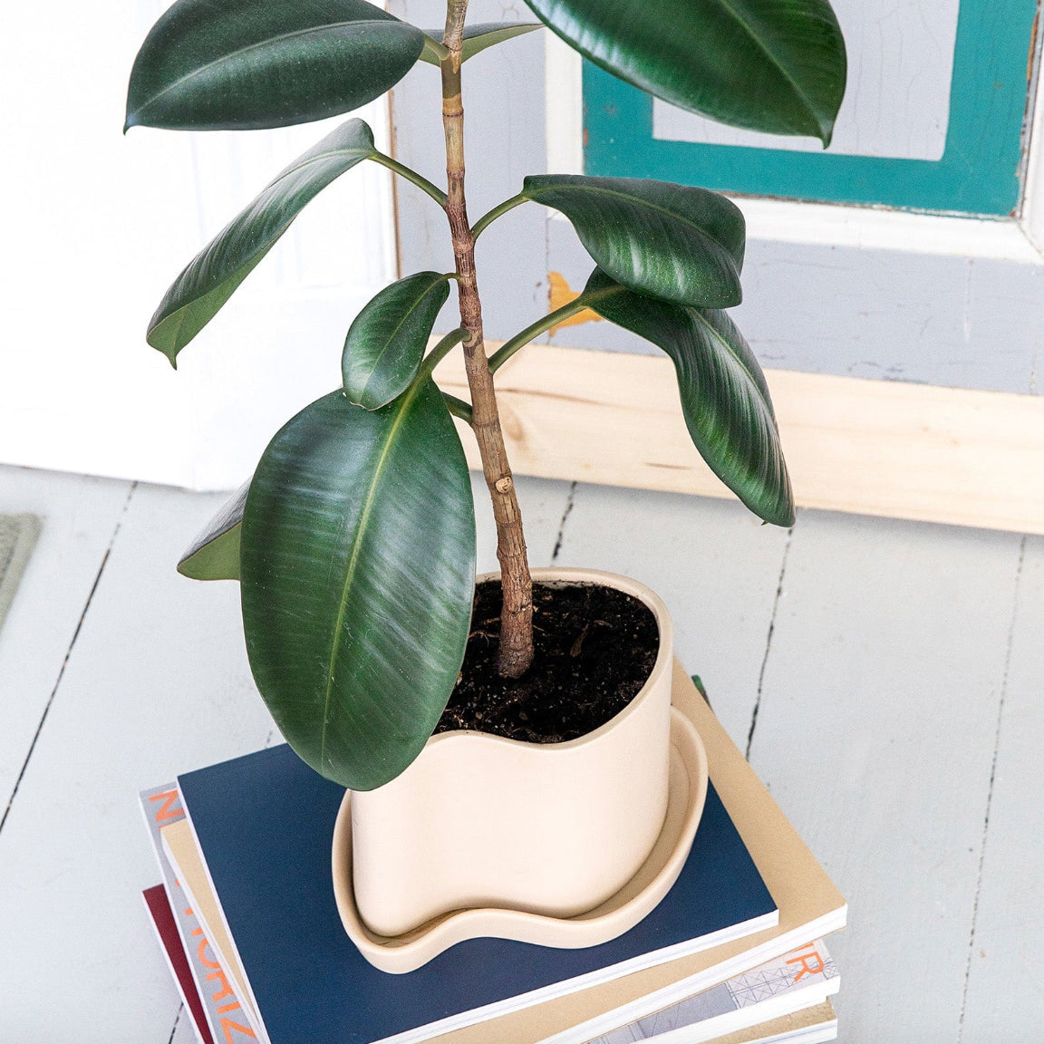 Silhouette blomsterpotte Sand - By Stences