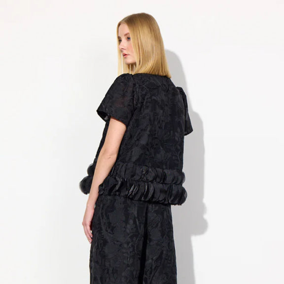 Aiko Bluse Sort - By Hunkön