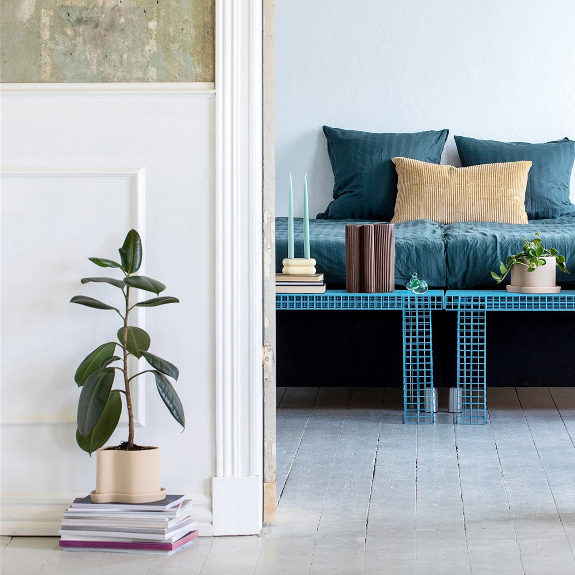 Silhouette blomsterpotte Sand - By Stences