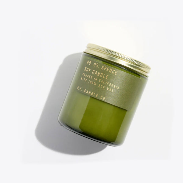 Spruce Soya Candle Standar - By P.F. Candle Co.
