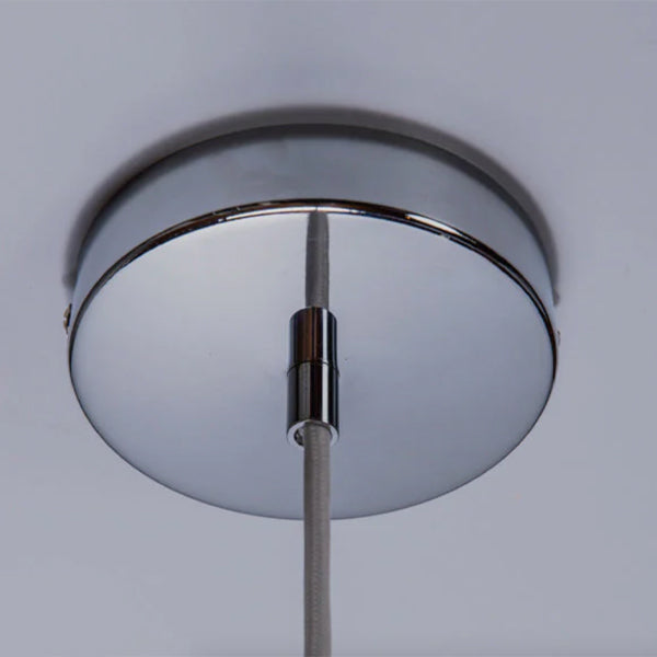 Soft Serve Pendant 02  Chrome - By  Créme Atelier