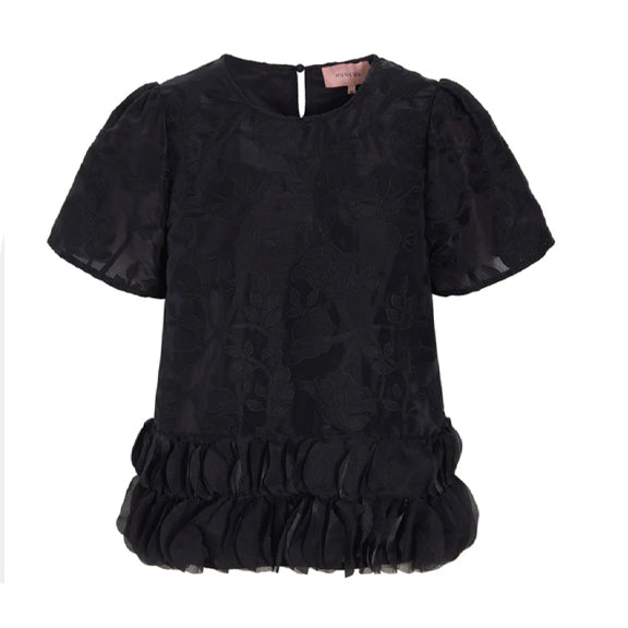 Aiko Bluse Sort - By Hunkön