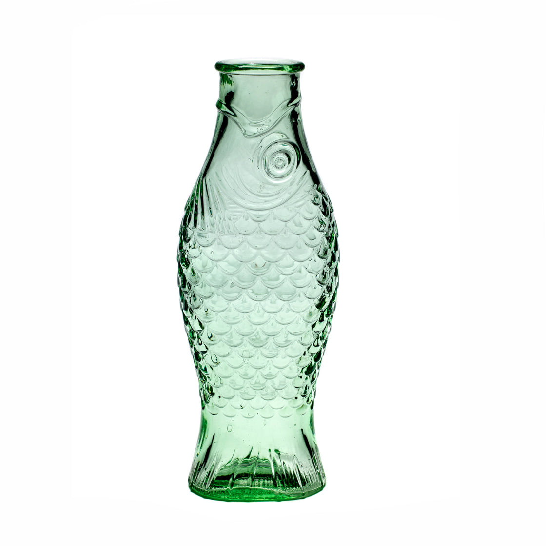 Karaffel Grøn Glass Fisk - By SERAX