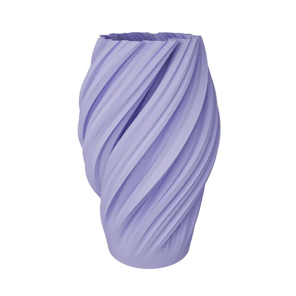 Wave Vase Large Dreamy Purple - By Dazzle and Dawn