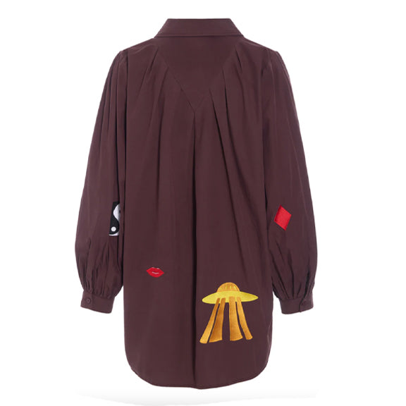 Sasha Skjorte Brun - By Hunkön