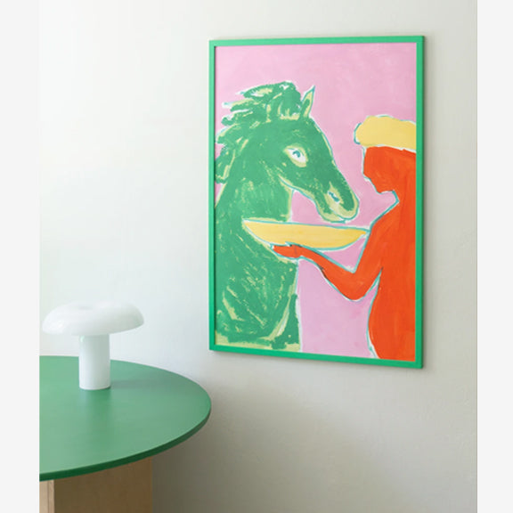 I'M SORRY BUT I DON'T EAT GRASS Print- By Maria Murphy/If Walls Could Talk