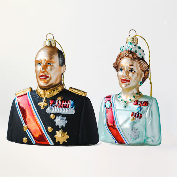 HARALD og SONJA Julekuler - By HEIM Studio