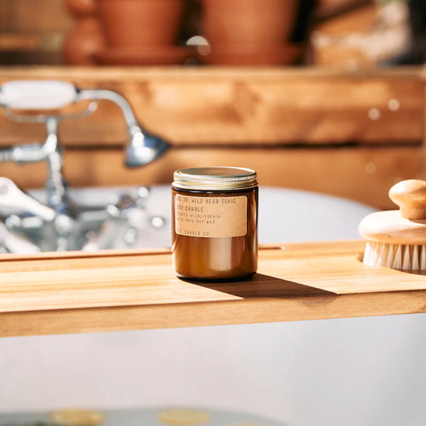 Wild Herb Soya Candle Standar  204 Gr. - By P.F. Candle Co.