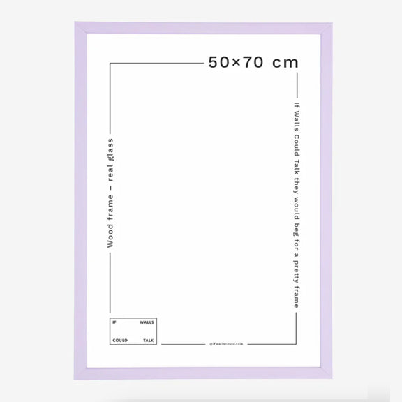 Purple Day Frames 50x70 - By Finders Keepers
