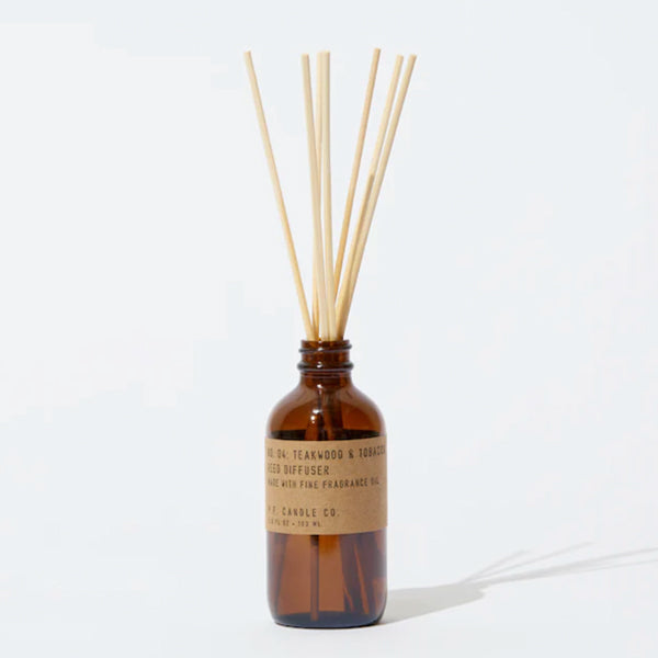 Teakwood ans Tobacco Diffuser - By P.F. Candle Co.
