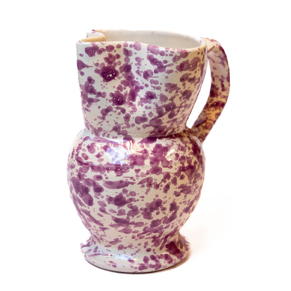 Kanne Med Hank Creme/Lilla - By Nørr & Leo