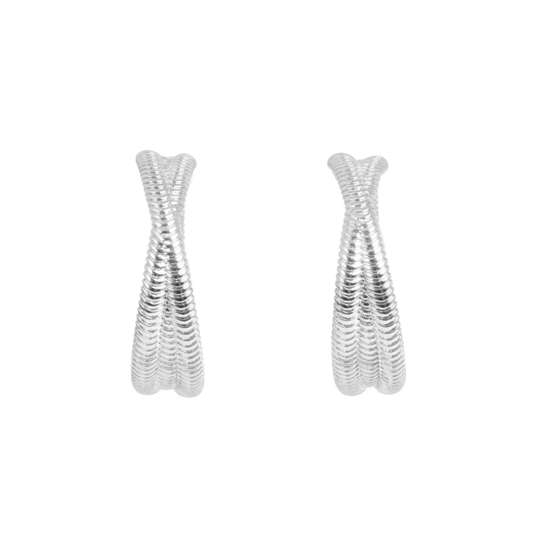 Ny! Øredobber Hoops 26 mm Sweet Fever Silver - By Tone Damli/A&C Oslo