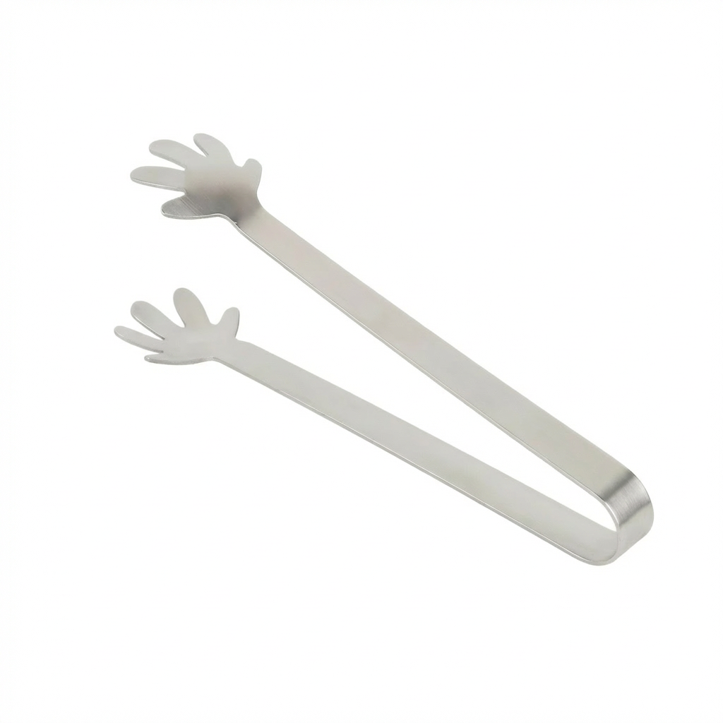 Liten serveringsklype i stål - by Heim Design