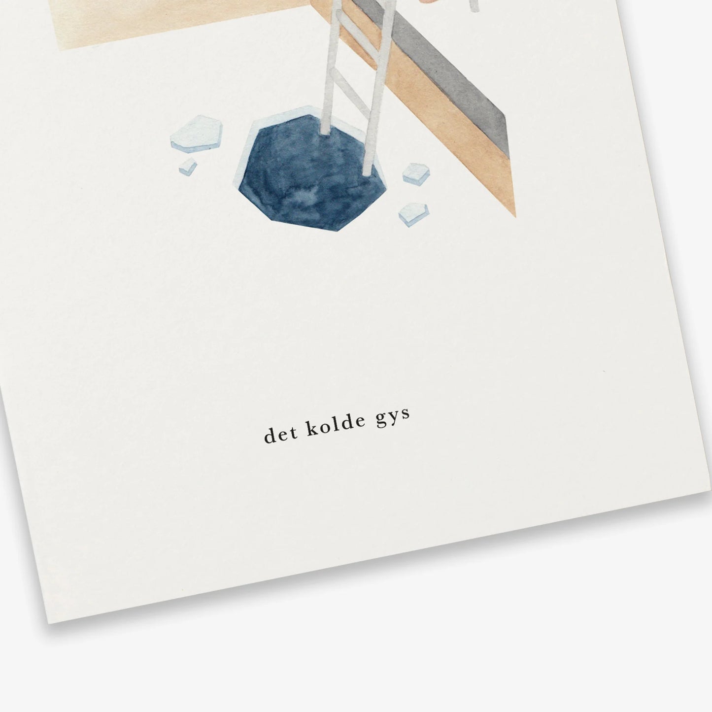 Postkort Vinterbad/Det Kolde Gys (Danish) - By Kartotek Copenhagen