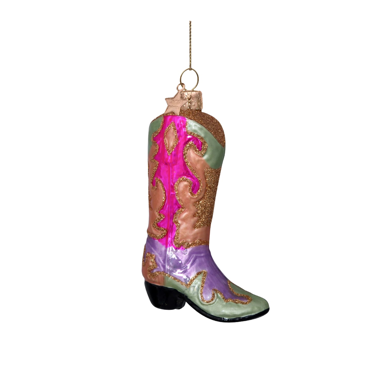 Cowboyboot Julekule - av Vondels