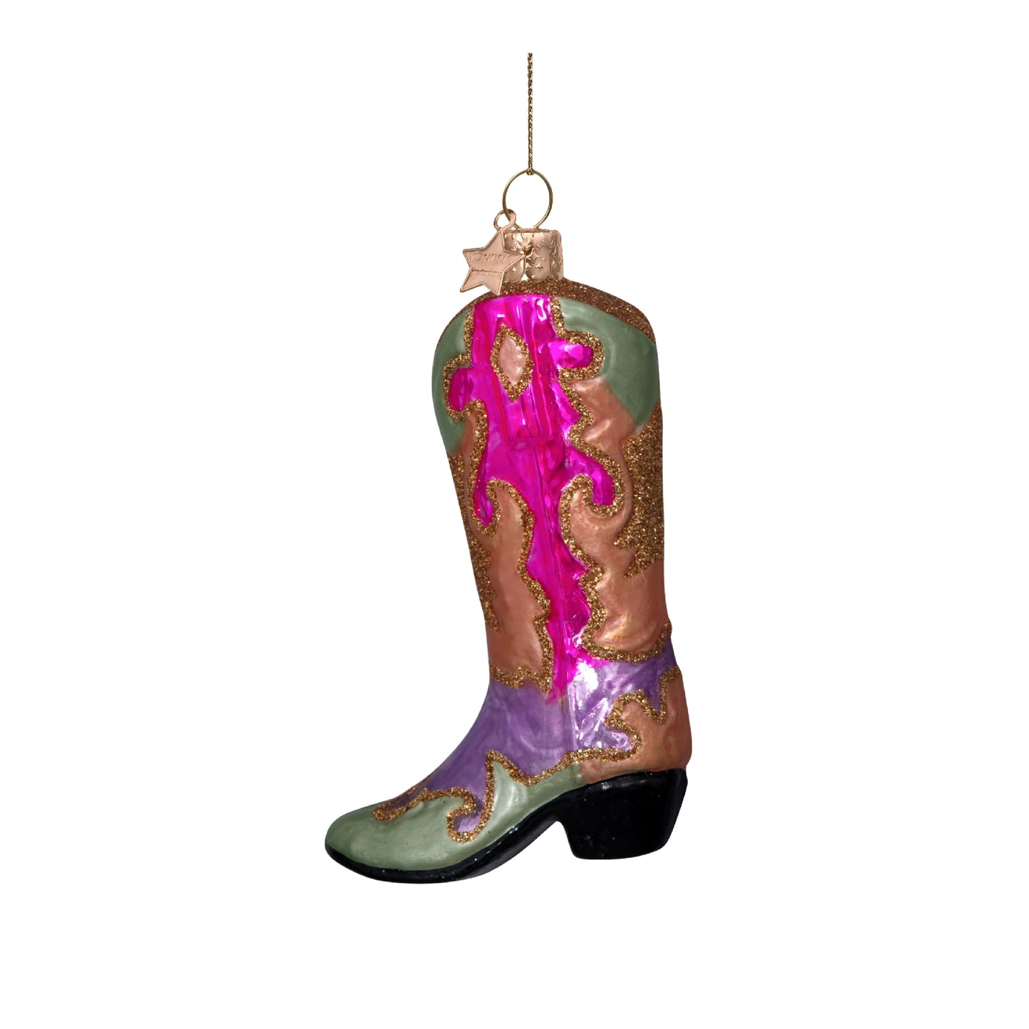 Cowboyboot Julekule - av Vondels