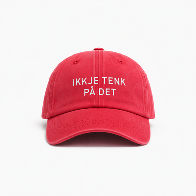IKKJE TENK PÅ DET Caps Justerbar - By HEIM Studio
