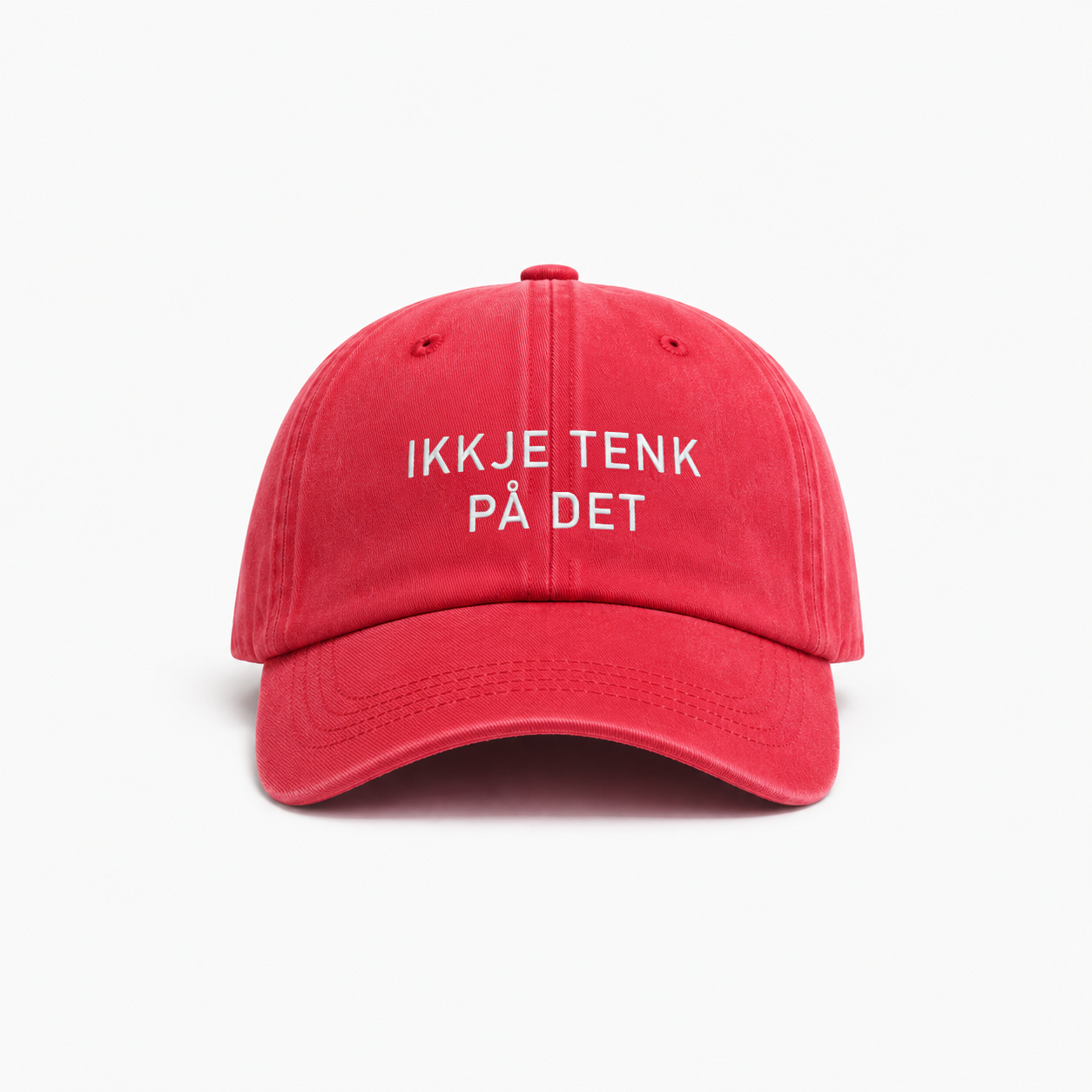 IKKJE TENK PÅ DET Caps Justerbar - By HEIM Studio