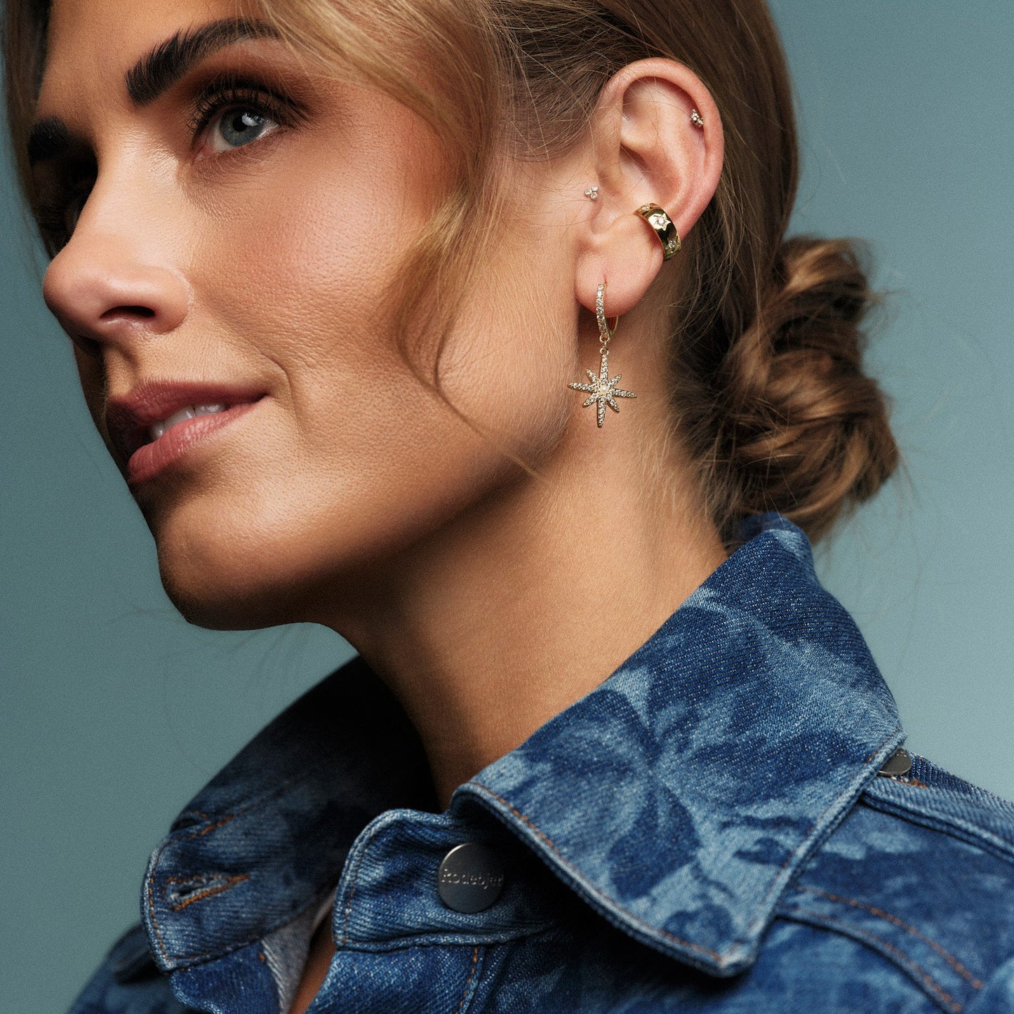Øredobber Stella Hoops - By Tone Damli/A&C Oslo